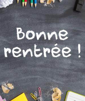 Bonne rentrée