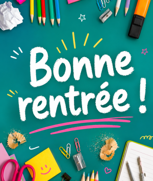 Bonne rentrée ! 