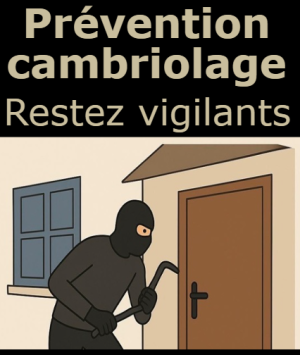 Prévention cambriolage