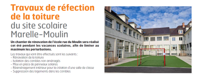 Travaux &eacute;cole 2026