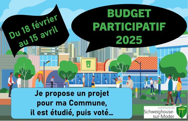 Budget Participatif 2025 Affiche SI